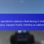 Ceny speciálních událostí v Real Racing 3: Unikátní výzvy, Zapojení hráčů, Odměny za události