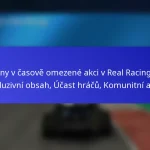 Ceny v časově omezené akci v Real Racing 3: Exkluzivní obsah, Účast hráčů, Komunitní akce