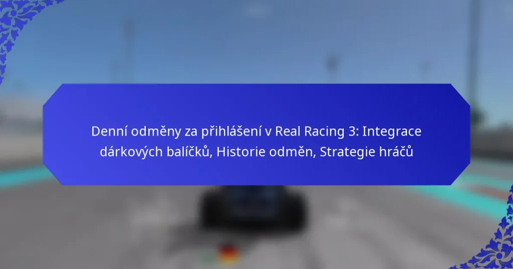 Denní odměny za přihlášení v Real Racing 3: Integrace dárkových balíčků, Historie odměn, Strategie hráčů