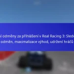 Denní odměny za přihlášení v Real Racing 3: Sledování odměn, maximalizace výhod, udržení hráčů